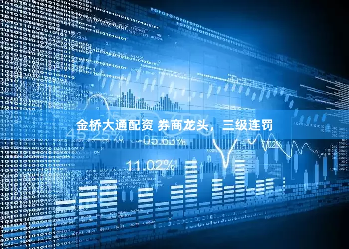 金桥大通配资 券商龙头，三级连罚